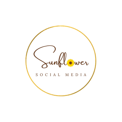 Social sunflower logo 